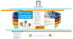 Desktop Screenshot of esprit-de-cuisine.fr